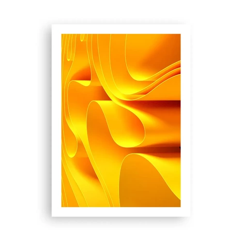 Poster - Like Waves of the Sun - 50x70 cm