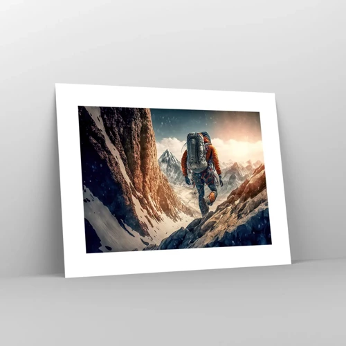 Poster - Lonely Warrior - 40x30 cm