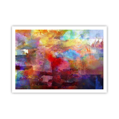 Poster - Looking inside the Rainbow - 100x70 cm