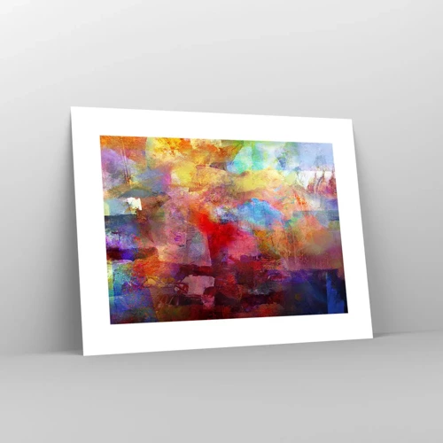 Poster - Looking inside the Rainbow - 40x30 cm