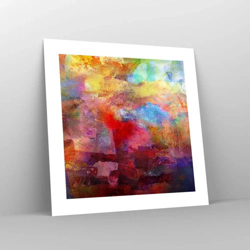 Poster - Looking inside the Rainbow - 40x40 cm