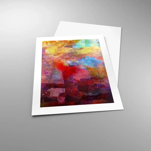 Poster - Looking inside the Rainbow - 40x50 cm