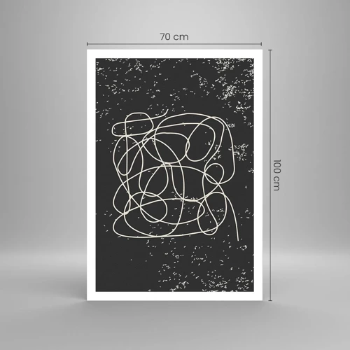 Poster - Lost Thoughts - 70x100 cm