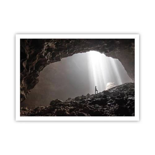 Poster - Luminous Grotto - 100x70 cm