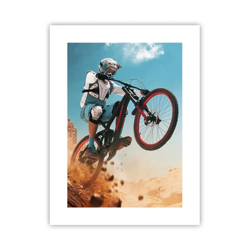 Poster - Madness on Wheels - 30x40 cm