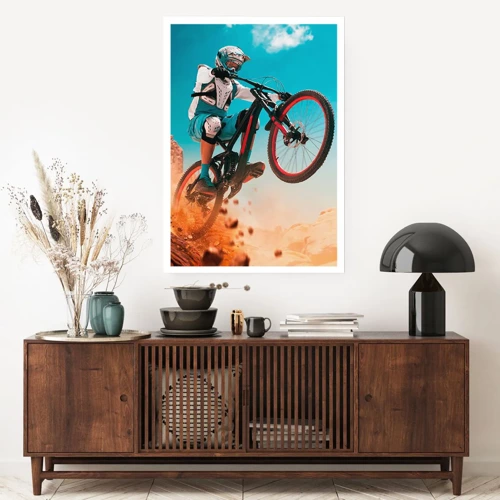 Poster - Madness on Wheels - 50x70 cm