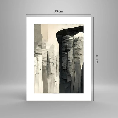 Poster - Majesty of Antiquity - 30x40 cm