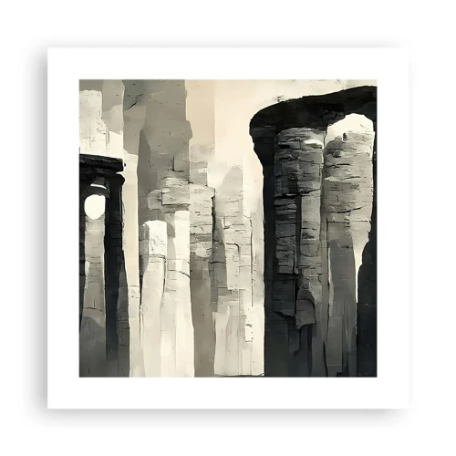 Poster - Majesty of Antiquity - 40x40 cm