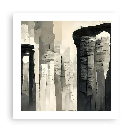 Poster - Majesty of Antiquity - 50x50 cm