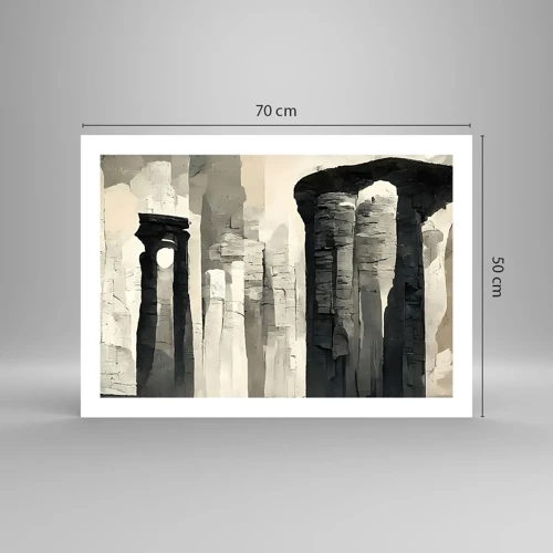 Poster - Majesty of Antiquity - 70x50 cm