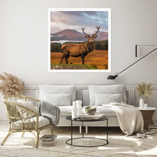 Poster - Majesty of Nature - 60x60 cm