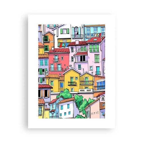 Poster - Merry City - 30x40 cm