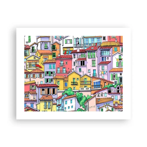 Poster - Merry City - 50x40 cm