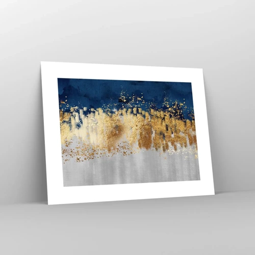 Poster - Modern Composition and Twinkle - 40x30 cm