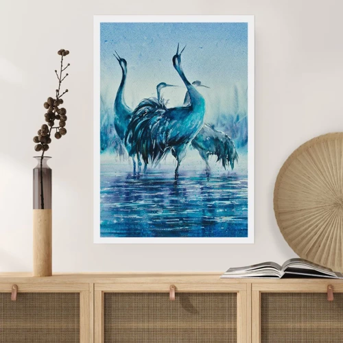 Poster - Morning Encounter - 40x50 cm