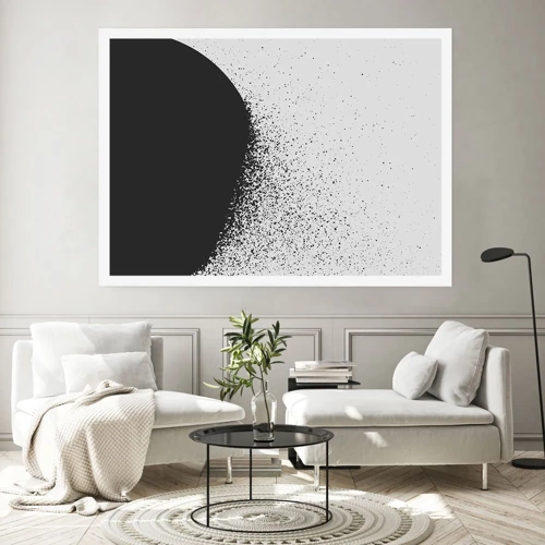 Poster - Movement of Particles - 100x70 cm