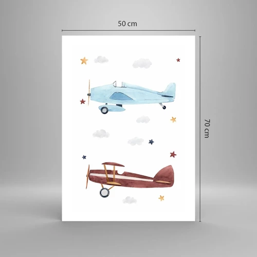 Poster - Mr Pilot We Are Waiting! - 50x70 cm