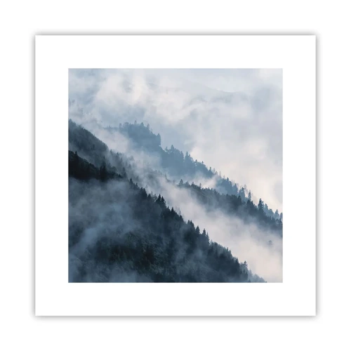 Poster - Mysticism of the Mountains - 30x30 cm