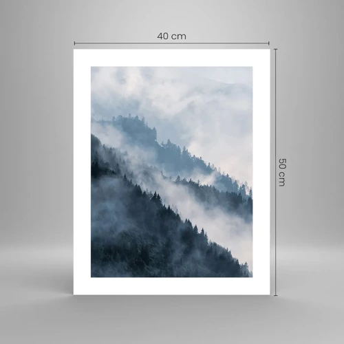 Poster - Mysticism of the Mountains - 40x50 cm