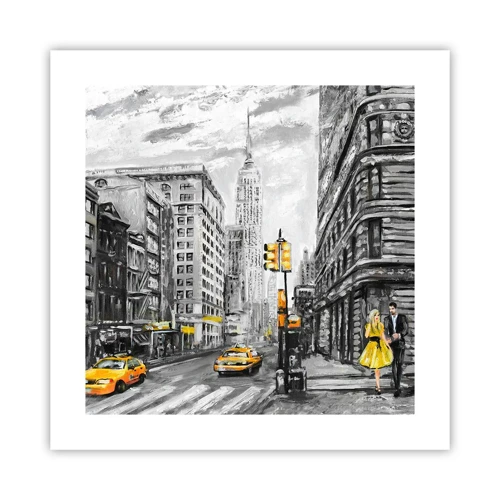 Poster - New York Tale - 40x40 cm