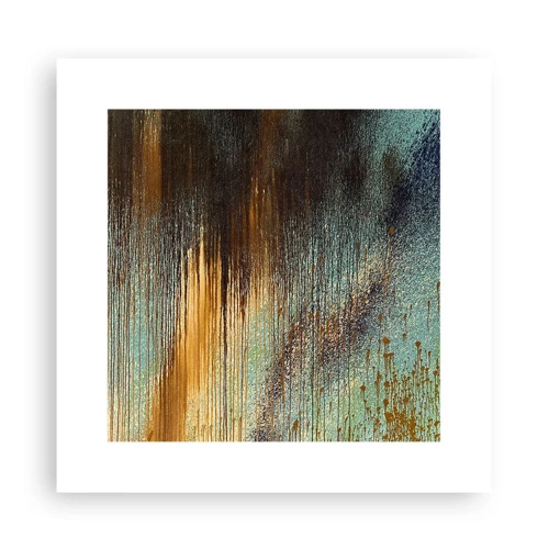 Poster - Non-accidental Colourful Composition - 30x30 cm