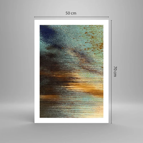 Poster - Non-accidental Colourful Composition - 50x70 cm