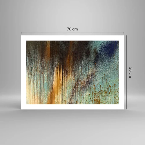 Poster - Non-accidental Colourful Composition - 70x50 cm