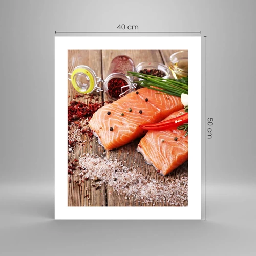 Poster - Norwegian Adventure in the Kitchen - 40x50 cm