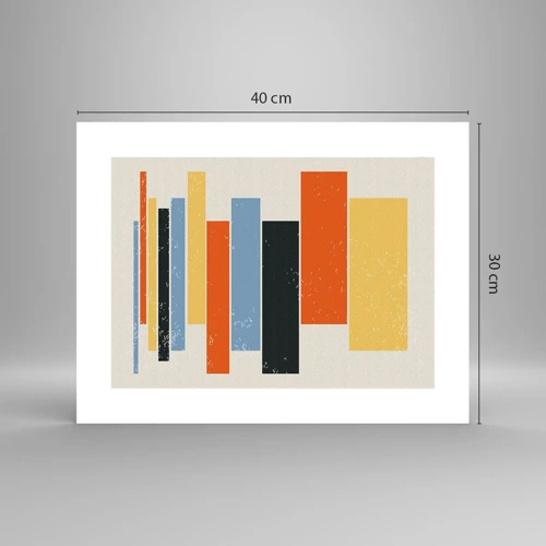 Poster - Notation of Music - 40x30 cm