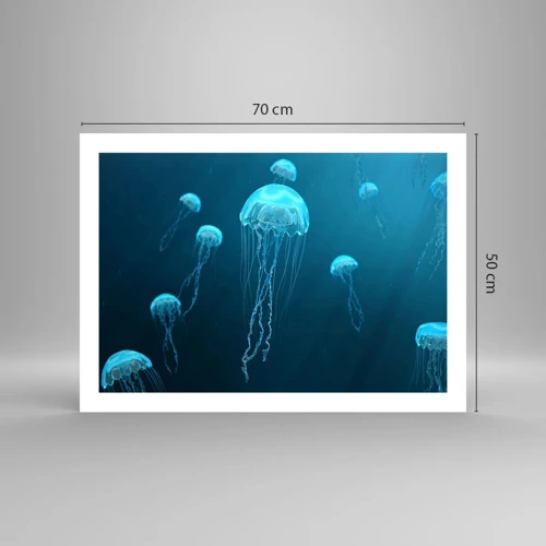 Poster - Ocean Dance - 70x50 cm