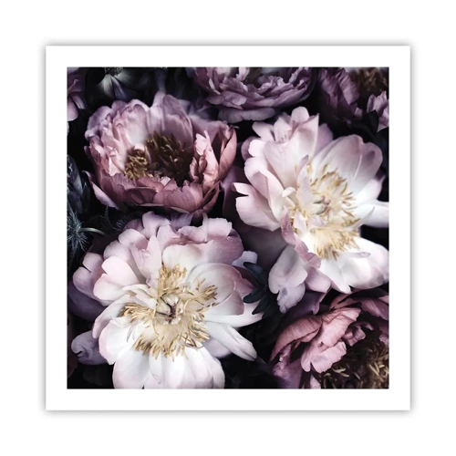 Poster - Old Style Bouquet - 60x60 cm