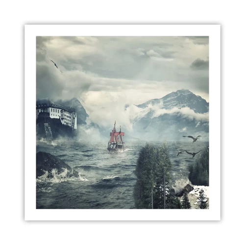 Poster - On Magical Waters - 60x60 cm