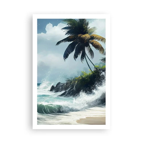 Poster - On a Tropical Shore - 61x91 cm