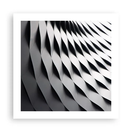 Poster - On the Surface of the Wave - 50x50 cm