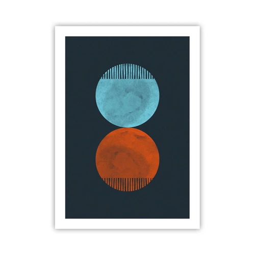 Poster - Only Geometry? - 50x70 cm