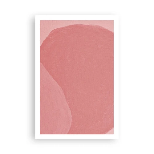 Poster - Organic Composition In Pink - 61x91 cm