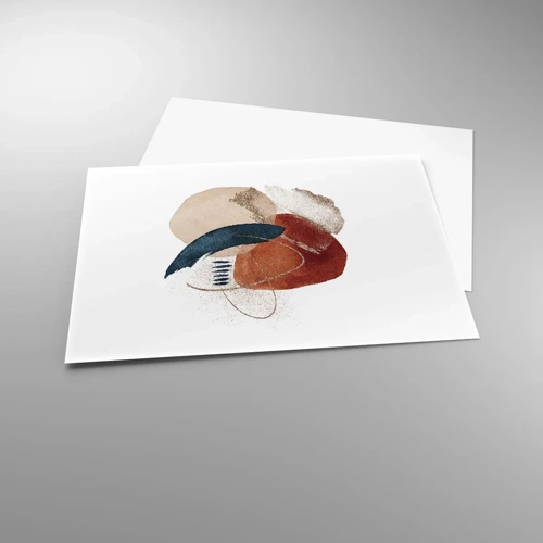 Poster - Oval Composition - 100x70 cm