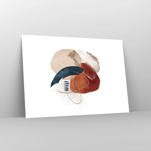 Poster - Oval Composition - 100x70 cm