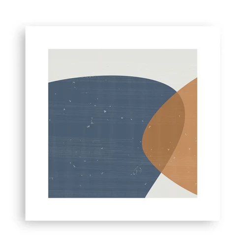 Poster - Ovals and Intersections - 30x30 cm