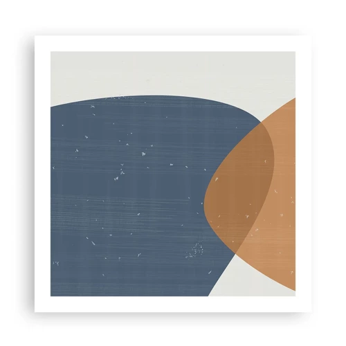 Poster - Ovals and Intersections - 60x60 cm