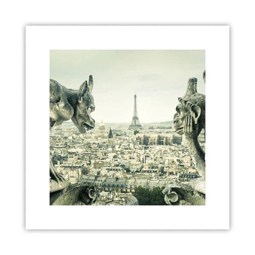 Poster - Parisian Talks - 30x30 cm