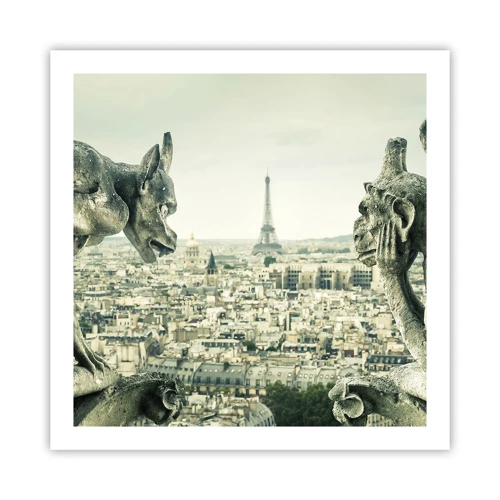 Poster - Parisian Talks - 60x60 cm