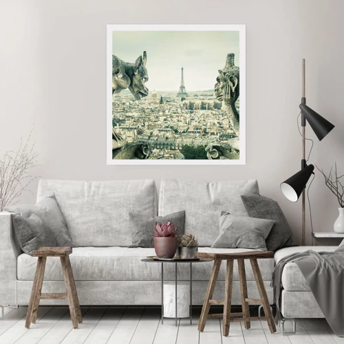 Poster - Parisian Talks - 60x60 cm