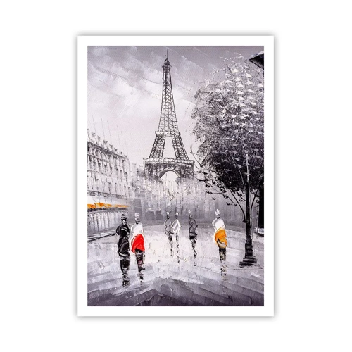 Poster - Parisian Walk - 70x100 cm