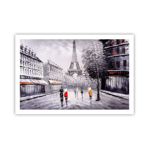 Poster - Parisian Walk - 91x61 cm