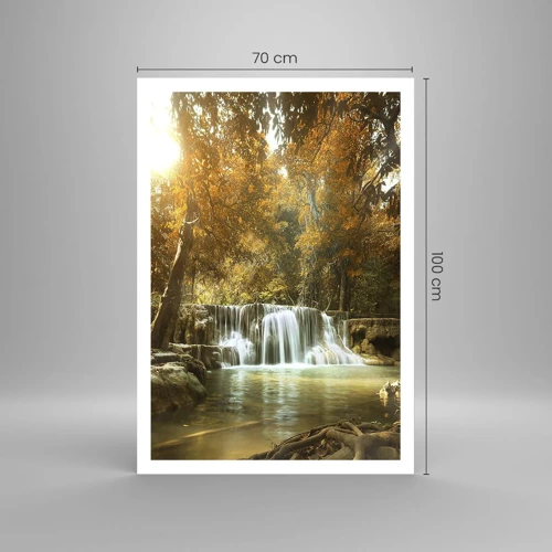 Poster - Park Cascade - 70x100 cm