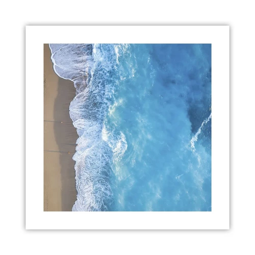 Poster - Power of the Blue - 40x40 cm