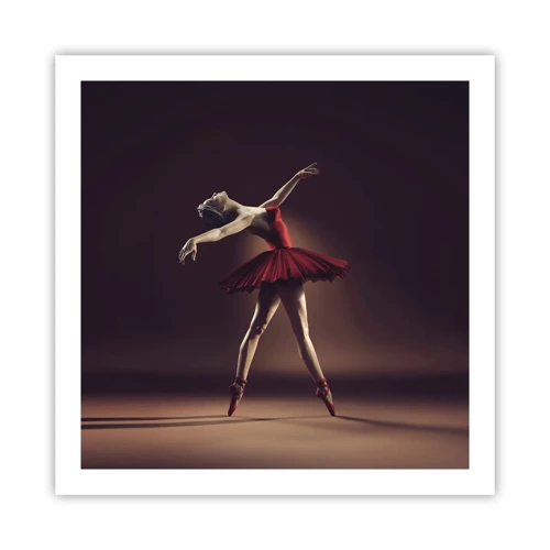Poster - Prima Ballerina - 60x60 cm