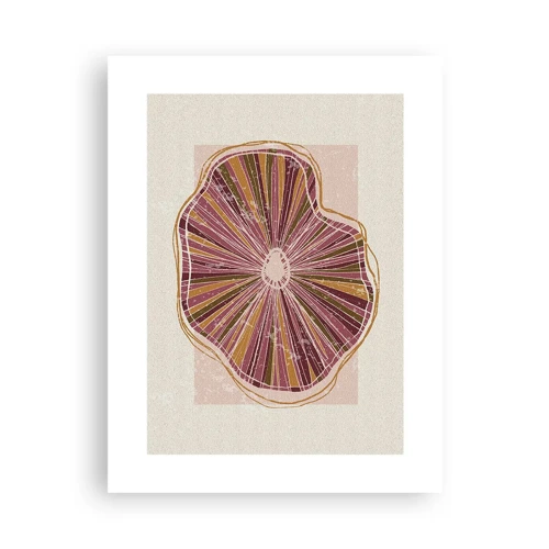 Poster - Radial Abstract - 30x40 cm