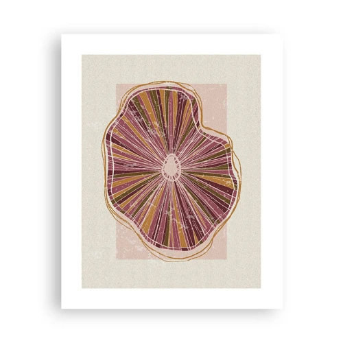 Poster - Radial Abstract - 40x50 cm